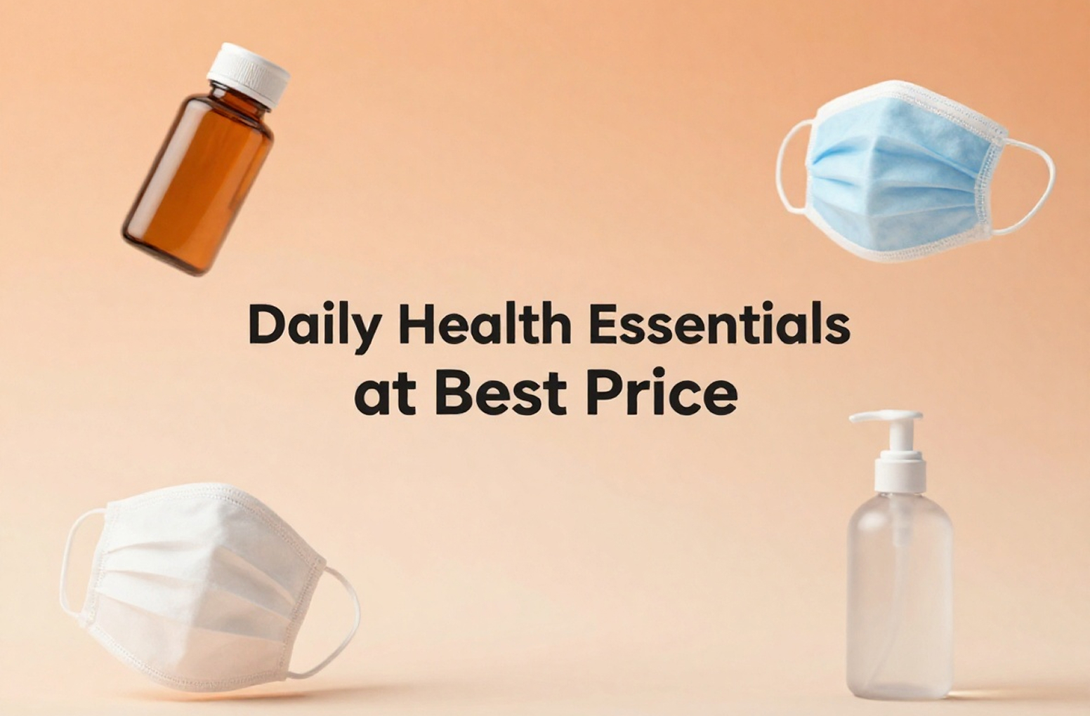 Daily health essentials at best price offer card